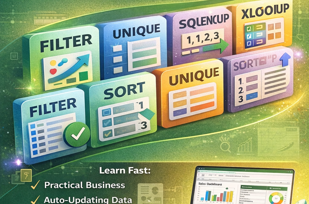 Excel dynamic array functions