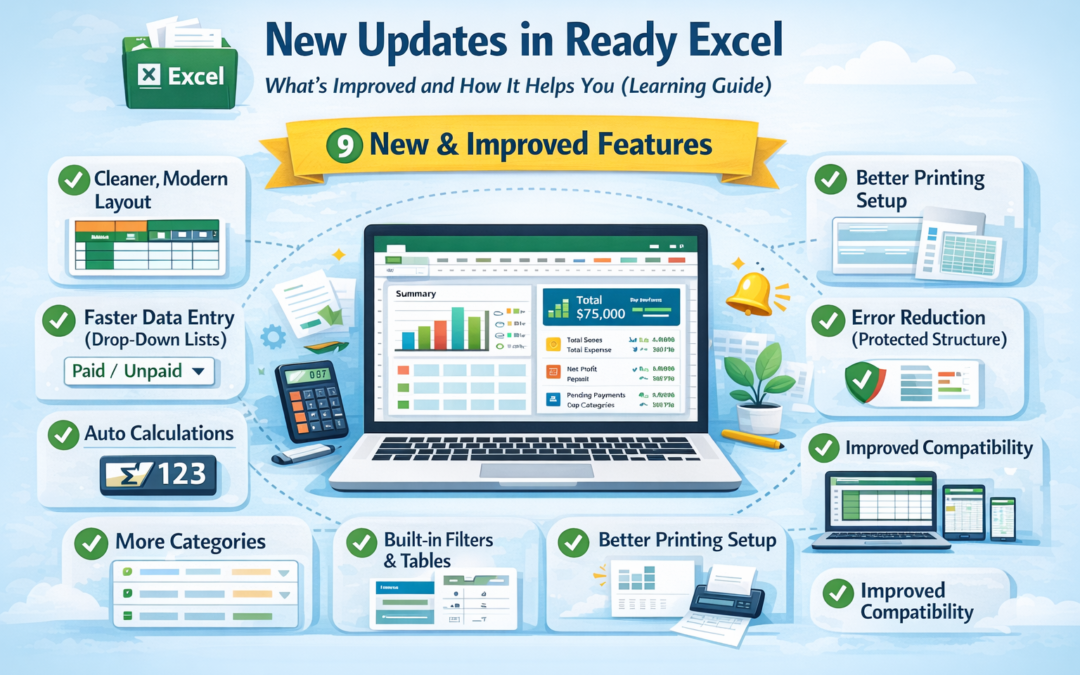 New Updates in Ready Excel: What’s Improved and How It Helps You (Learning Guide)