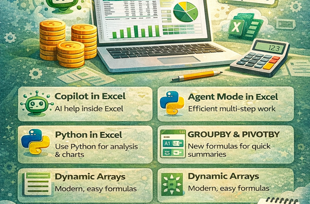 Latest Updated Features in Microsoft Excel (2026): Beginner Learning Guide