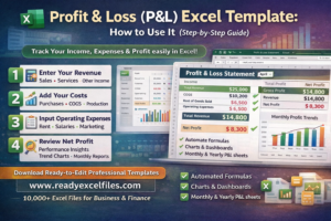 Profit & Loss (P&L) Excel template