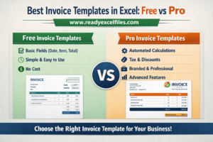Best Invoice Templates in Excel