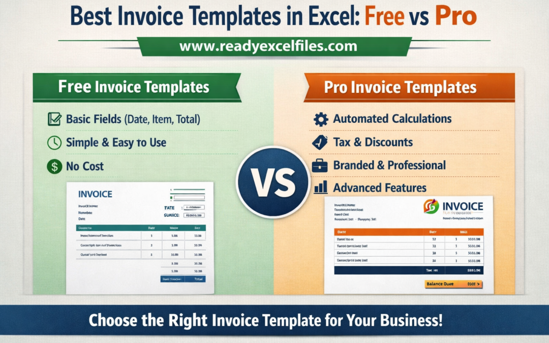 Best Invoice Templates in Excel