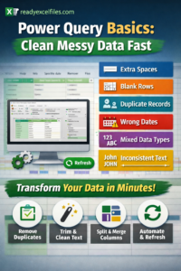 Power Query Basics: Clean Messy Data Fast in Excel